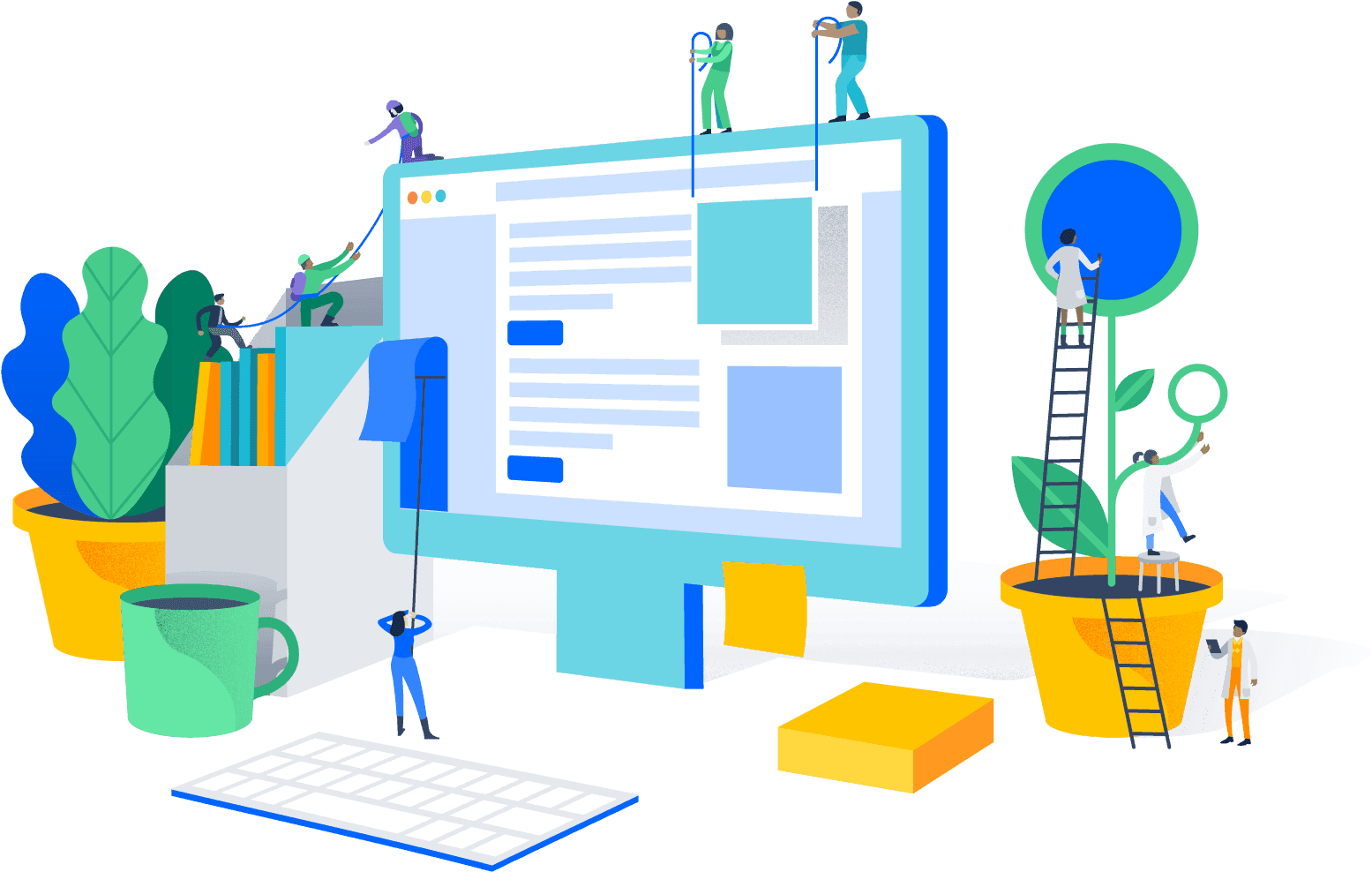 A futuristic robot symbolizing our growth philosophy.